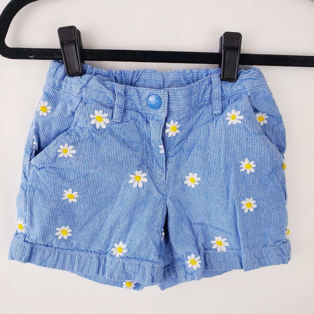 Hanna Andersson Blue Floral Kids Shorts